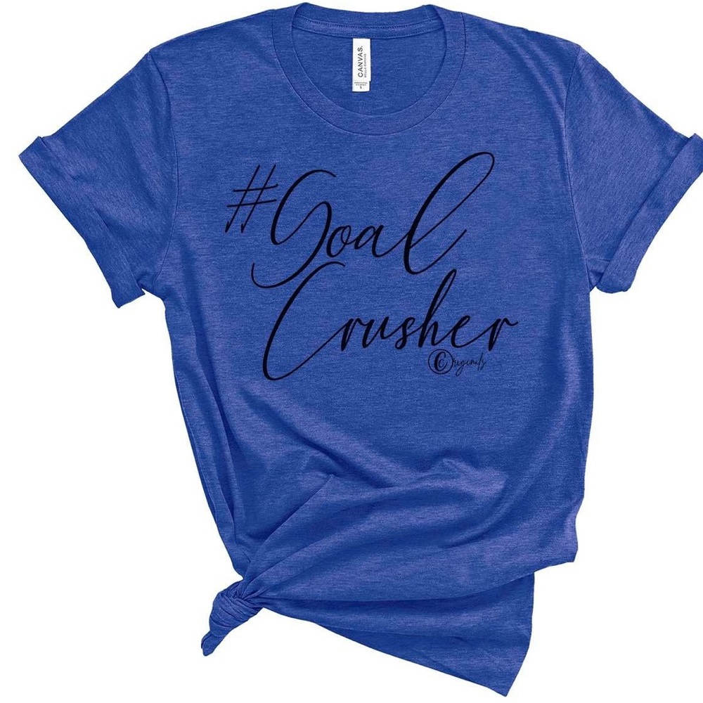 Goal Crusher Boyfriend Tee